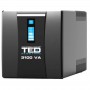 UPS 3100VA / 1800W LCD Line Interactive AVR 3 schuko USB TED