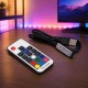 Controler USB pentru Banda LED RGB cu Telecomanda RF 17 Taste DALBI