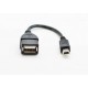 Cablu OTG - Mini USB,10 cm