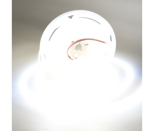 Banda led Cob 5mm - 400Led/m DC 24V - 9W/m IP20 Lumina Alb-Rece 6500K - 5m/Rol