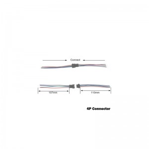 Conectori mama-tata 4 fire 10Buc/Set