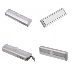 Lampa de Mobila cu 6 Led si Senzor - 2 x AAA Lampa de Mobila cu 6 Led si Senzor - 2 x AAA