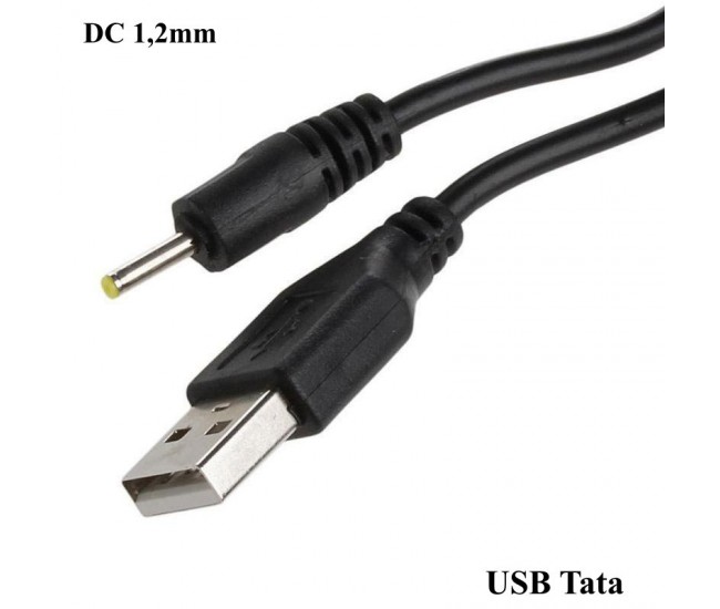 Cablu USB Tata-Mufa DC 1,2mm