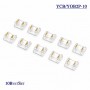 Conector pentru Imbinare Banda LED COB/SMD 10mm 2 Pini Strip to Strip Set 10 Buc DALBI YOB/YCB2P-10