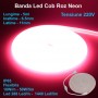 Banda Led Cob Roz Intens Neon Flex - 288led/m - IP65 / 220V - 10W/ml / Rola 5ml