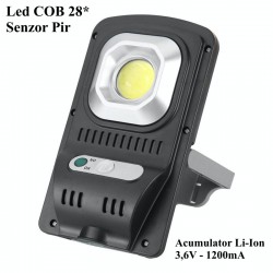 Lampa Solara cu Led COB 28*/ JX-116 Lampa Solara cu Led COB 28*/ JX-116