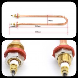 Rezistenta Tip U din Cupru 2000W Rezistenta Tip U din Cupru 2000W