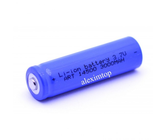 Acumulator Li-ion 3,7V-3000mAh ART-14500, Tip R6 AA