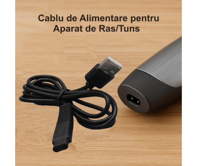 Cablu USB cu mufa RC mica pentru Masina de Tuns - Ras / TXD09