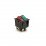 Comutator IRS ON-OFF Rosu/Verde KCD6 15A-250V