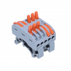 Conector de Șina 5 Poli Cap Dublu PCT-225 Conector de Șina 5 Poli Cap Dublu PCT-225