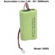 Acumulator Li-ion 7,4V-8V / 5000mAh - Model 2 x 18650