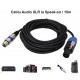 Cablu Audio XLR Mama - Speak-on tata/15m
