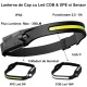 Lanterna de Cap cu Led COB & XPE si Senzor / YT200