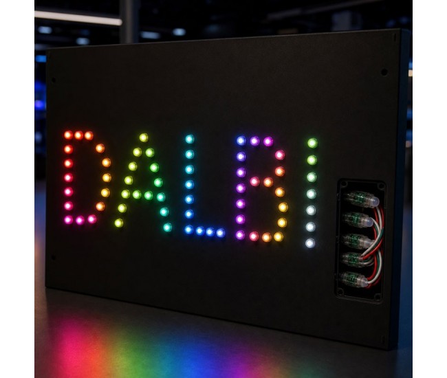 Set 50 Module LED Pixel RGB Adresabile, 12V, IP65, Control WS2811