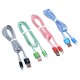 Cablu Panzat USB tata la Mufa Iphone (Lighting) cu Led D8-32I