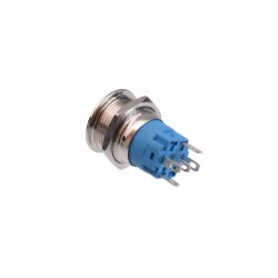 Push Buton 5-24V / 19mm (Play) Led Albastru Push Buton 5-24V / 19mm (Play) Led Albastru