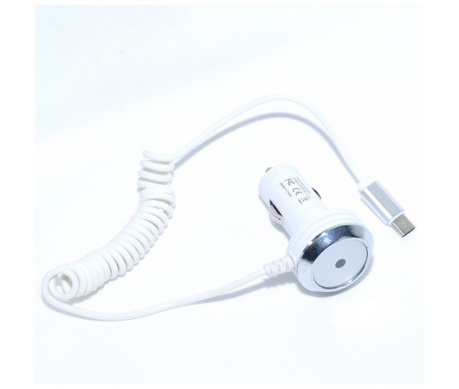 Incarcator Auto-USB Tip C-2,1A