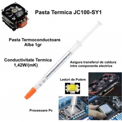 Pasta Termoconductoare JC100-SY1/ Alba 1gr Pasta Termoconductoare JC100-SY1/ Alba 1gr