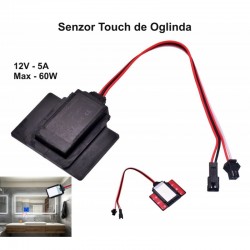 Intrerupator Senzor de Oglinda cu Touch pentru Led 12V-5A / 60W Intrerupator Senzor de Oglinda cu Touch pentru Led 12V-5A / 60W
