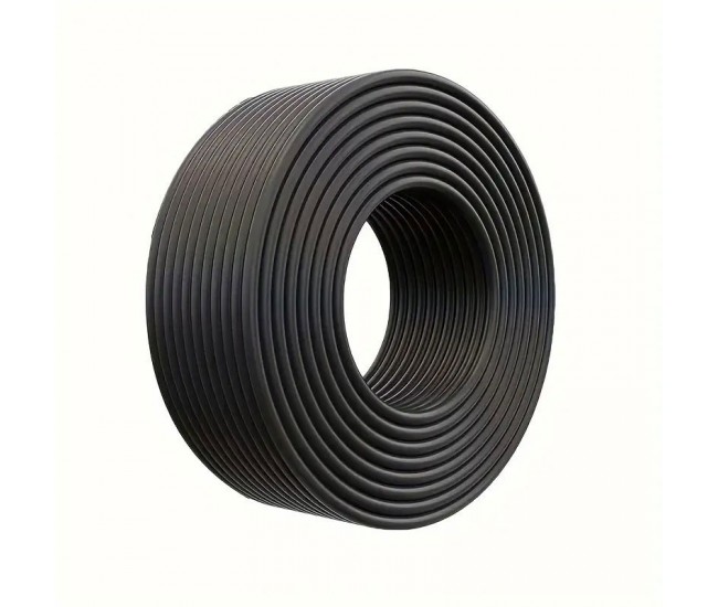 Cablu Solar 6mm Negru PV1-F din Cupru placat cu Staniu si Izolatie Dubla din PVC, 100ml/Rol