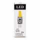 Bec LED COB G4 12V, 2W, Lumina Calda