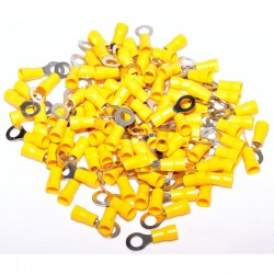 Papuc Electric Izolat Galben tip Inel ø 6mm,100B/Set Papuc Electric Izolat Galben tip Inel ø 6mm,100B/Set