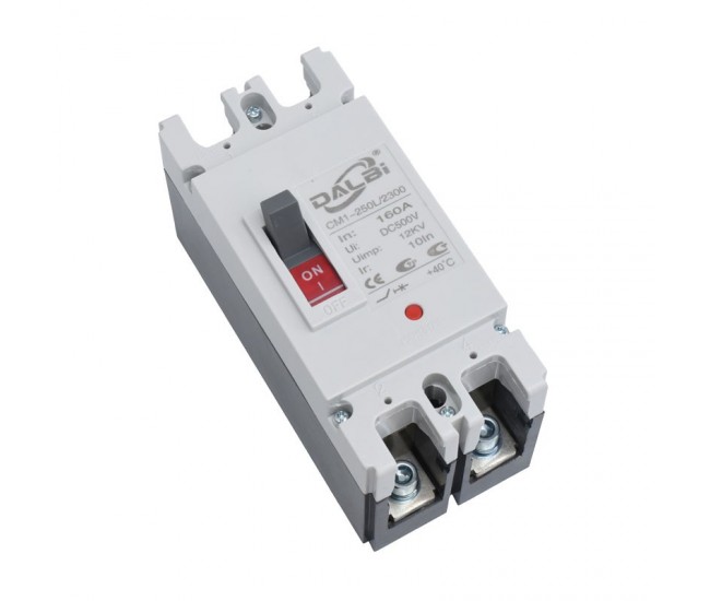 Intrerupator de Circuit Solar MCCB 2P-160A / 500V DC