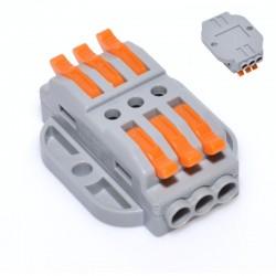 Conector Doza 3-3 pentru Cablu, LT-223/3 Conector Doza 3-3 pentru Cablu, LT-223/3