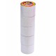 Banda Izolatoare Alba din Pvc 50mm x 15m 5Buc/Set