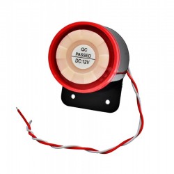 Mini Sirena pentru Alarma 12V - 105dB / LZQ 1M Mini Sirena pentru Alarma 12V - 105dB / LZQ 1M