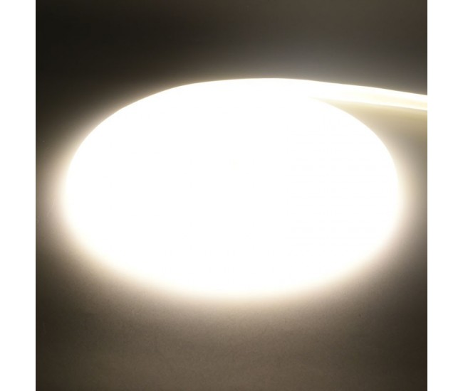 Banda Led Cob Alb-Neutru 4000K Neon Flex - 288led/m - IP65 / 220V - 10W/ml / Rola 5ml