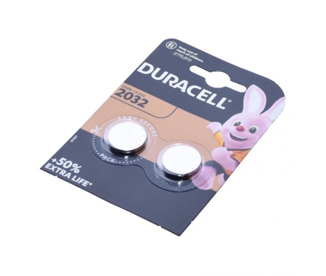 Baterie Duracell LI-ION 3V CR 2032 - 2Buc/Set