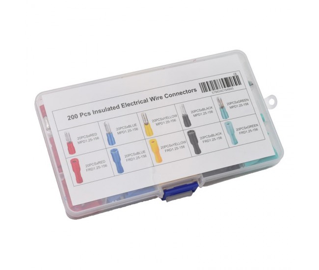 Papuci Electrici tip Pini Terminali Mama - Tata, 200buc / Set