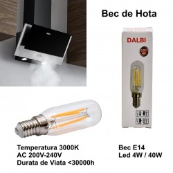Bec de Hota cu Led 4W / E14 Bec de Hota cu Led 4W / E14