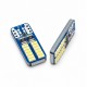 Set 2 Becuri Auto LED T10 pentru Pozitie si Interior, Albe, 12V, CL-24W DALBI