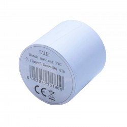 Banda Matisat din PVC,  Aer Conditionat/7,5cm x 40m ALB Banda Matisat din PVC,  Aer Conditionat/7,5cm x 40m ALB