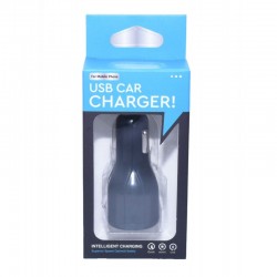 Incarcator Auto 2 x Usb 3.0/D-15, Negru Incarcator Auto 2 x Usb 3.0/D-15, Negru