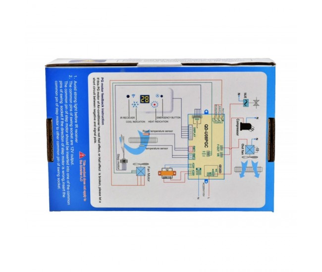 Kit Universal QD-U08PGC de Control pentru Aparate A/C