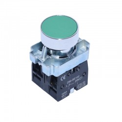 Buton Motor Push BA35 Verde Buton Motor Push BA35 Verde