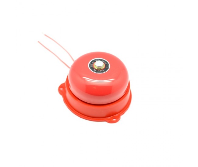 Sonerie Alarma Rosie 220V-150mm NR8