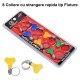 Set 8 Coliere din Inox cu Strangere Rapida tip Fluture pentru Furtun