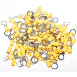 Papuc Electric Izolat Galben tip Inel ø10mm,100B/Set Papuc Electric Izolat Galben tip Inel ø10mm,100B/Set