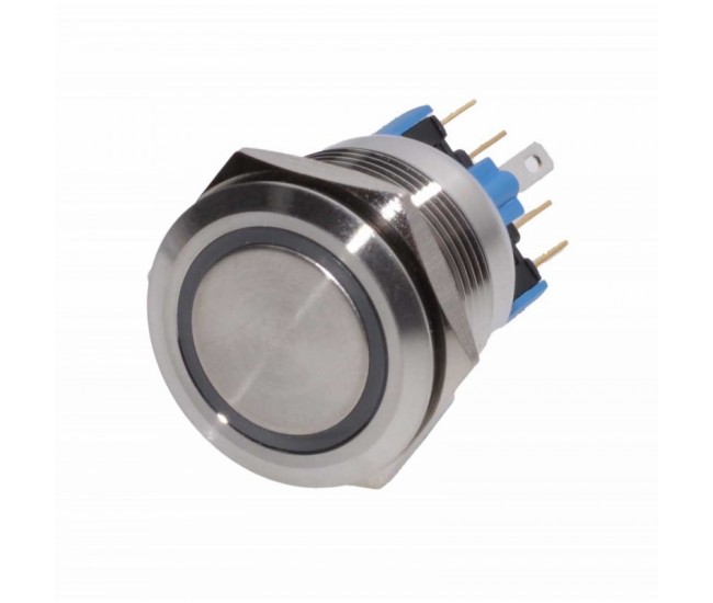 Push Buton 25mm/24V Led Rosu