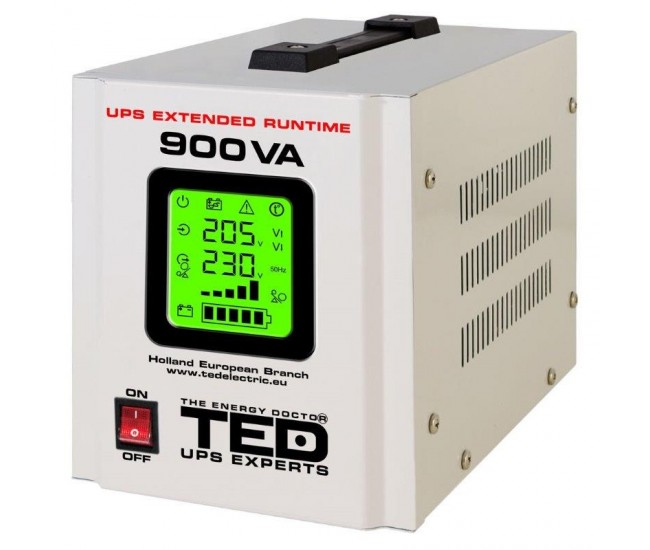 UPS Centrala Termica 900VA/500W TED