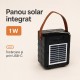 Boxă Portabilă Bluetooth 10W cu Panou Solar și Radio FM SZ-L11M