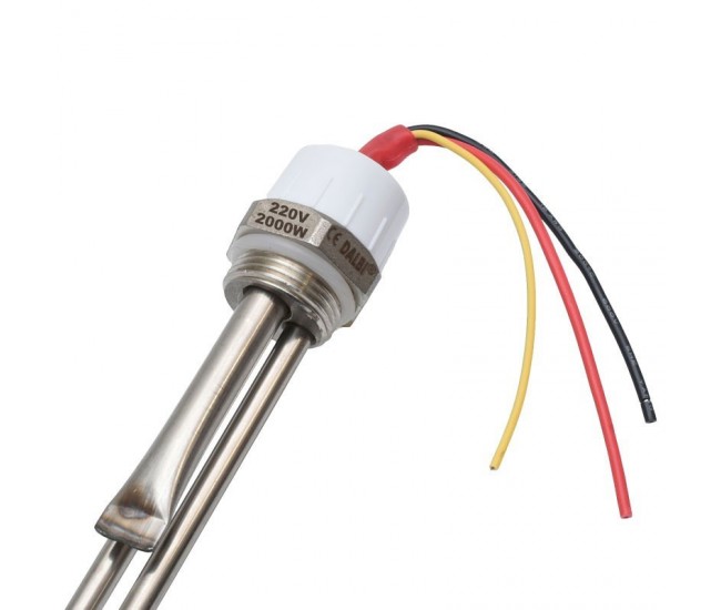 Rezistenta electrica 2000W 220V AC pentru panou solar presurizat cu boiler - DALBI