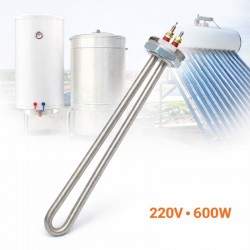 Rezistenta electrica din inox 600W - 220V AC pentru boiler si panou solar nepresurizat - DALBI