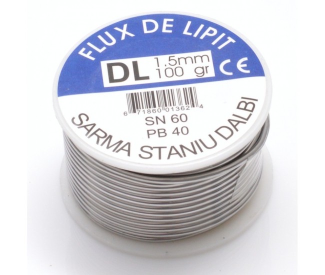 Fludor de Lipit cu pasta 100g-1,5mm SN60/PB40
