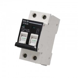Siguranta MCB Fotovoltaica DC 1000V 2P 25A Curba C DALBI